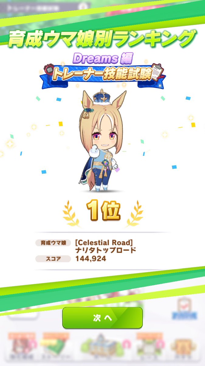 yanguchi_CVF's tweet photo. トプロは凄く凄い頑張ったね〜
前回に続きナリタトップロード2冠達成✌️
スコア的に運が良かった。
サークルメンバー、競い合ったライバル、その他協力してくれた方々に感謝🙏 https://t.co/fEeLtoqSHv