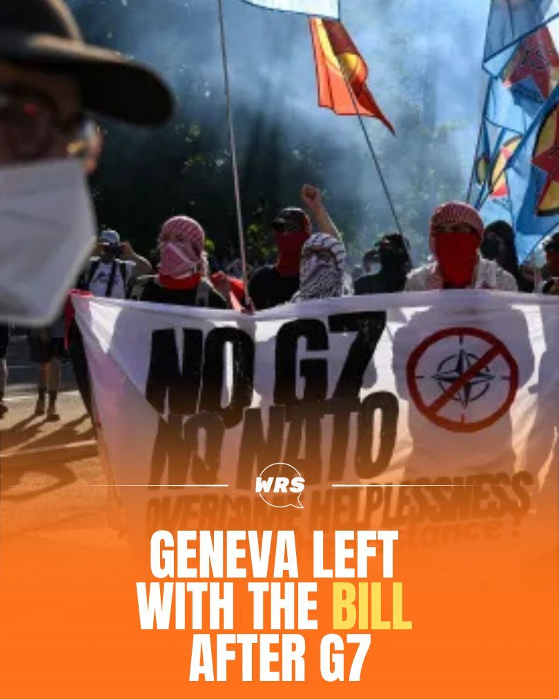 wrs's tweet photo. Geneva cantonal minister Carole-Anne Kast says Bern gave in too easily to France over who pays for last month's G7 summit in Évian. 

https://t.co/Kkk18wFn7q https://t.co/w9efljWr9A