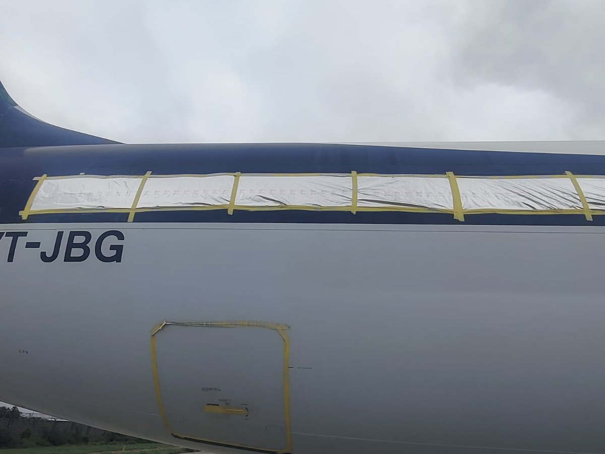 Vinamralongani's tweet photo. Bit by bit, what remains of @jetairways is being sold off by way of auction.
The Liquidator has shared photos of 3 x B737 to be auctioned on 18.07.26. This thread has their photos, along with details.
First up: VT-JBG - stored at Hyderabad, offered with 2 engines and an APU.
1/3 https://t.co/9DAWroapPp