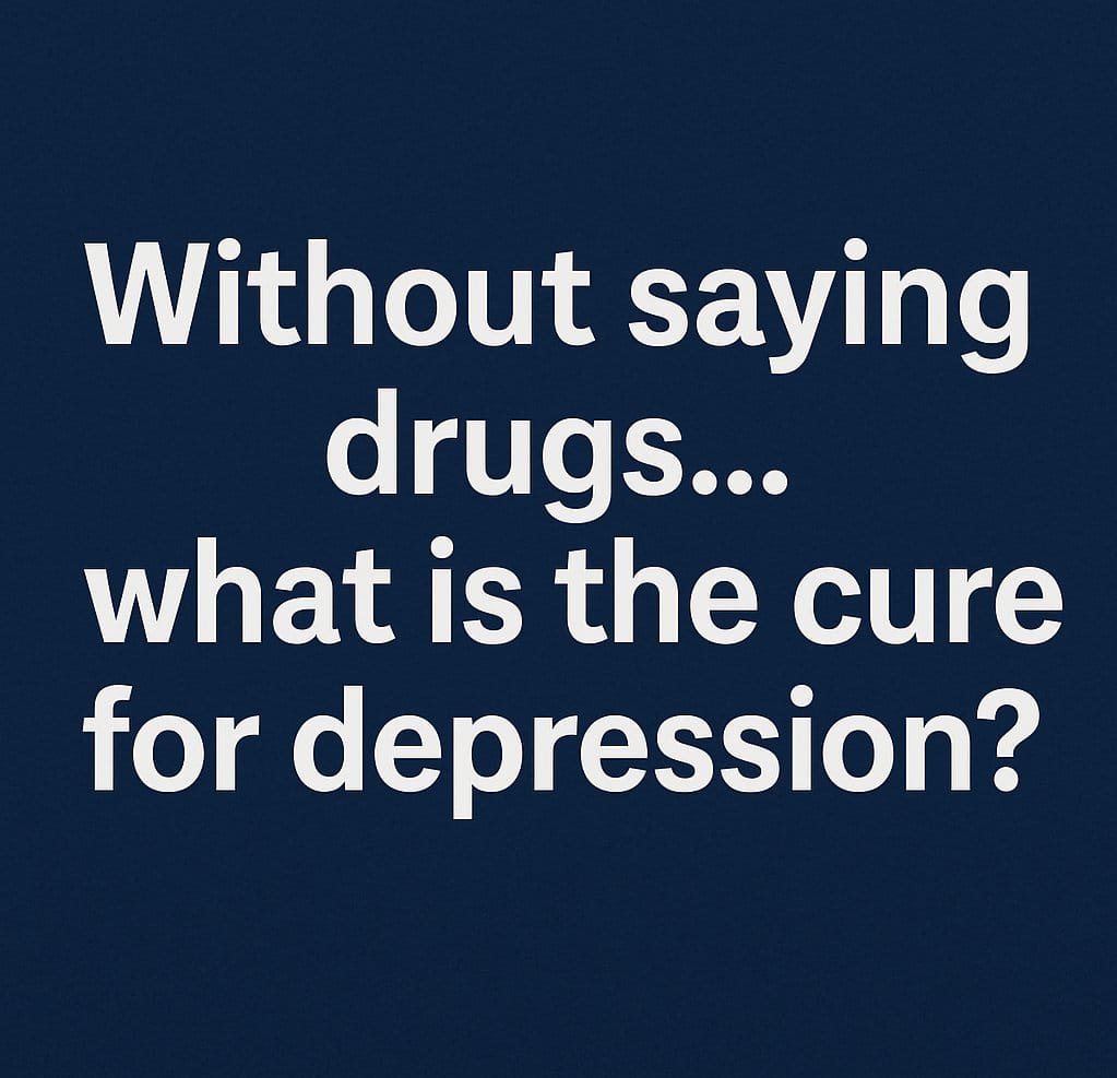 Zaira583642's tweet photo. What is the best cure for depression https://t.co/sINu7Dzkl9