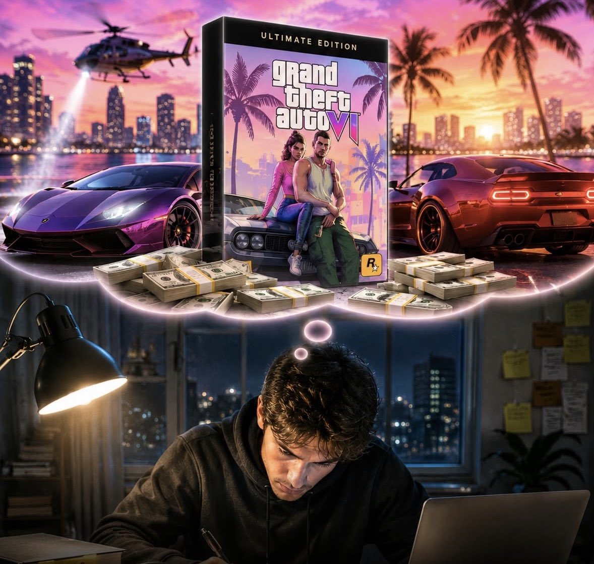 CrypDroop's tweet photo. 🚨 IN ALCUNI PAESI DEVI LAVORARE QUASI UN MESE PER COMPRARE GTA 6

Per qualcuno è una spesa di poche ore.

Per altri significa sacrificare settimane di stipendio.

Stesso gioco.

Stesso prezzo sulla carta.

Ma un costo completamente diverso nella vita reale.

Il vero prezzo di GTA 6 non si misura in euro.

Si misura nel tempo che devi vendere per potertelo permettere.

È ancora intrattenimento… o ormai è diventato un lusso?

⚠️ I posti stanno finendo. Solo 3 persone avranno accesso. Entra subito nel canale Telegram:
https://t.co/Xk9TTsma1R