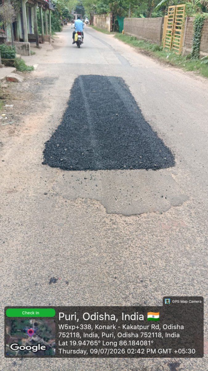 dm_puri's tweet photo. With Rath Yatra approaching, road repair and restoration works are being carried out on a war footing to ensure a smooth and comfortable journey for every devotee coming to seek Mahaprabhu’s blessings.

@puriulb https://t.co/W23uGzzhne