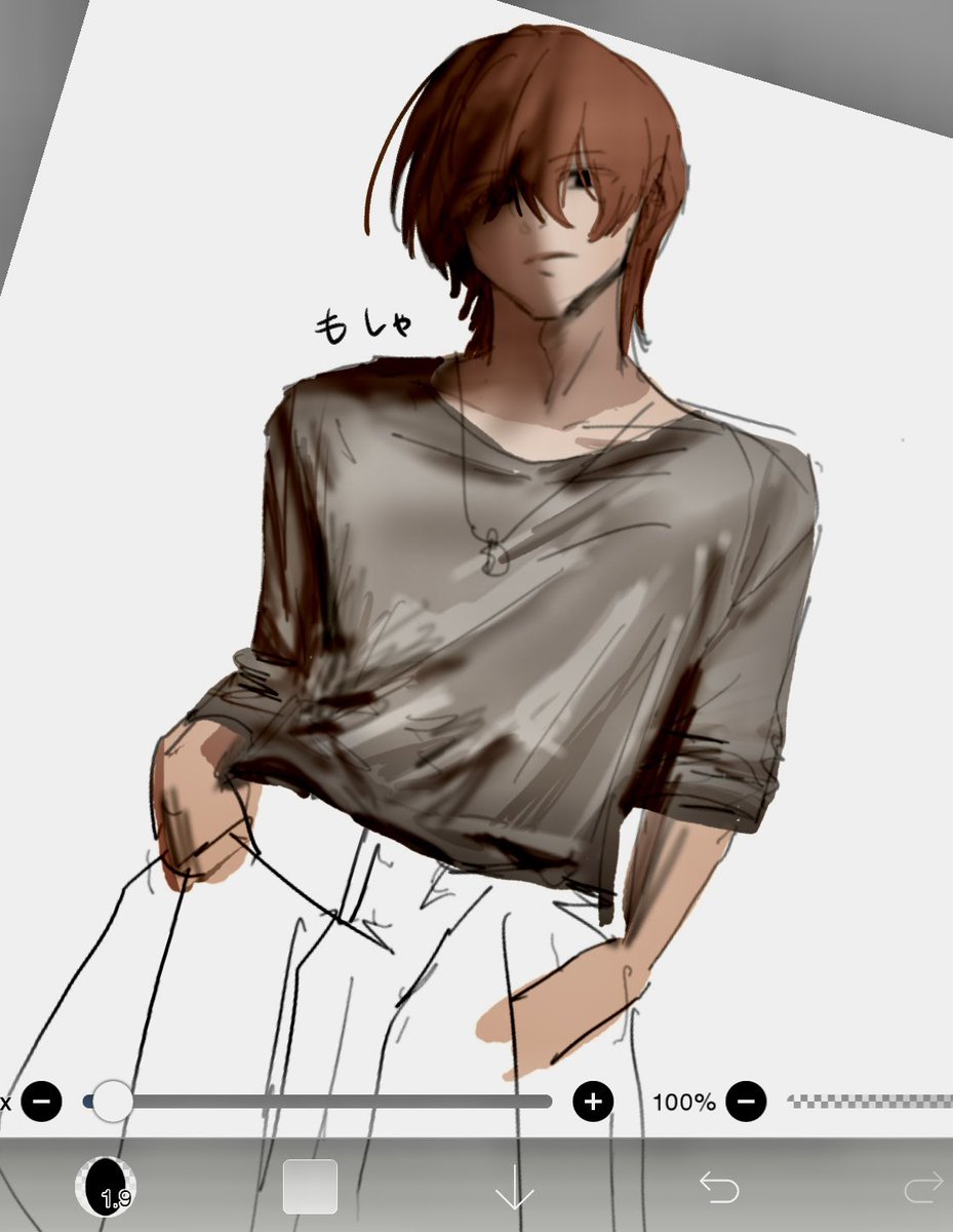 choconuki877's tweet photo. 模写
 #イラスト  #illustration https://t.co/N8dkpkZcAo
