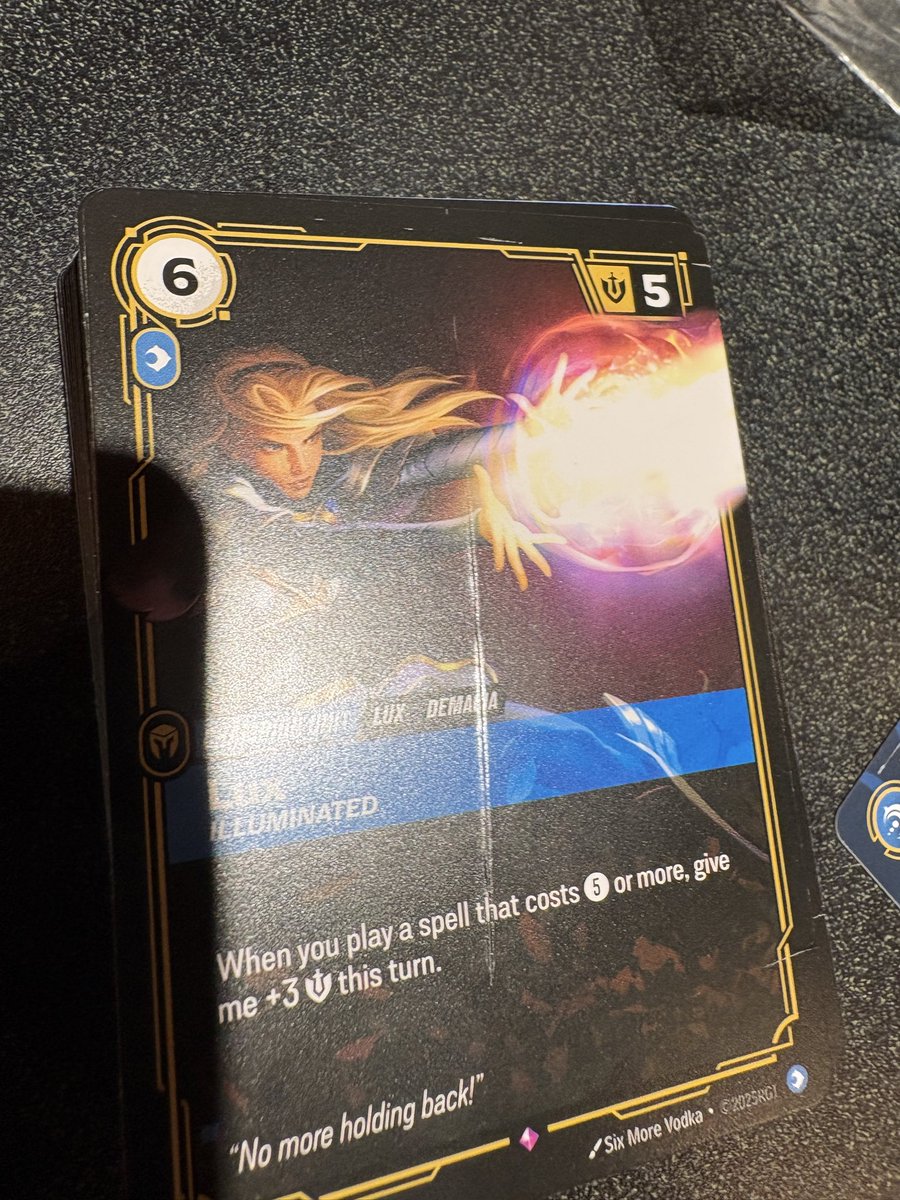 TeaTaeArts's tweet photo. @PlayUVSGames Idk why customer service is taking almost 2 weeks to respond but it’s kinda ridiculous. I purchased a riftbound Proving Grounds and the a couple Cards came cut deep. You guys need to up your quality and customer service. https://t.co/g44vwV3eoR
