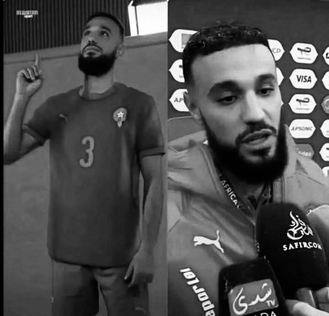 goalsside's tweet photo. 🚨🚨🎙️| Mazraoui: "I might 𝐑𝐄𝐓𝐈𝐑𝐄 after the World Cup. Life is short. I want to become an Imam."

Morocco are out. The decision is his. 🕌🇲🇦 https://t.co/HrYhmPzaAJ