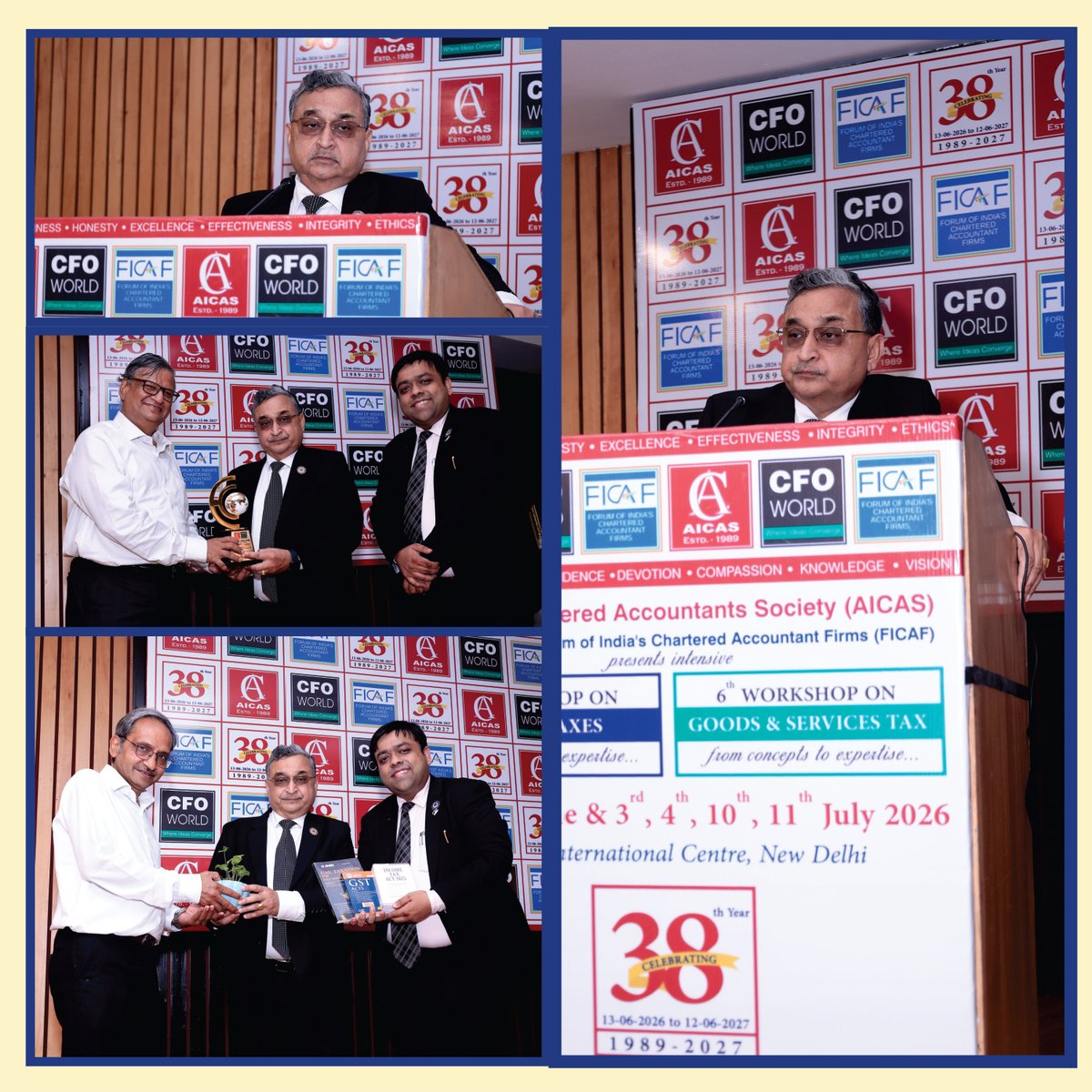 fcavaibhavjain's tweet photo. ✨ Session Successfully Concluded!
A heartfelt thank you to CA. Sanjay Kr. Aggarwal for delivering an insightful session on "Practical Aspects of Search & Survey."
#DirectTaxes #TaxWorkshop #SearchAndSurvey #TaxProfessionals #ProfessionalLearning #AICAS #CFOWorld #FICAF https://t.co/ECVYzqCmcA