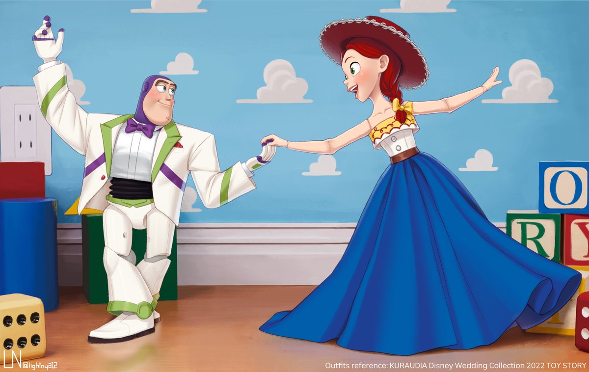 lightnya12's tweet photo. 의상이 너무 예뻐서 장난감 비율에 맞춰서 입혀봤어요 💖
#ToyStory #BuzzLightyear #Jessie #Woody #BoPeep https://t.co/swhjyiP4fG