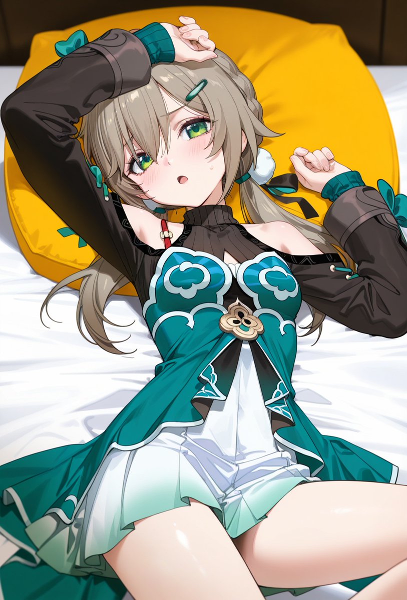 nyu_esu_ai's tweet photo. 青雀(崩壊スターレイル)
#崩壊スターレイル #HonkaiStarRail
#青雀 #Qingque https://t.co/P8abXStAqi