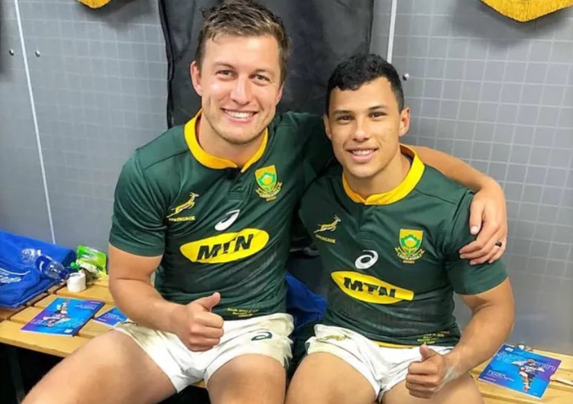 audas_vanschoor's tweet photo. Pollard & Papier are back as the Bok halfback pairing.
Last time? A defeat.
Tomorrow? A chance for redemption. ππ
Can they rise to the occasion? ππ₯
#Springboks #Bokke #Rugby #TestMatch #GreenAndGold #RugbyLife πΏπ¦ https://t.co/wwTYutJO7t