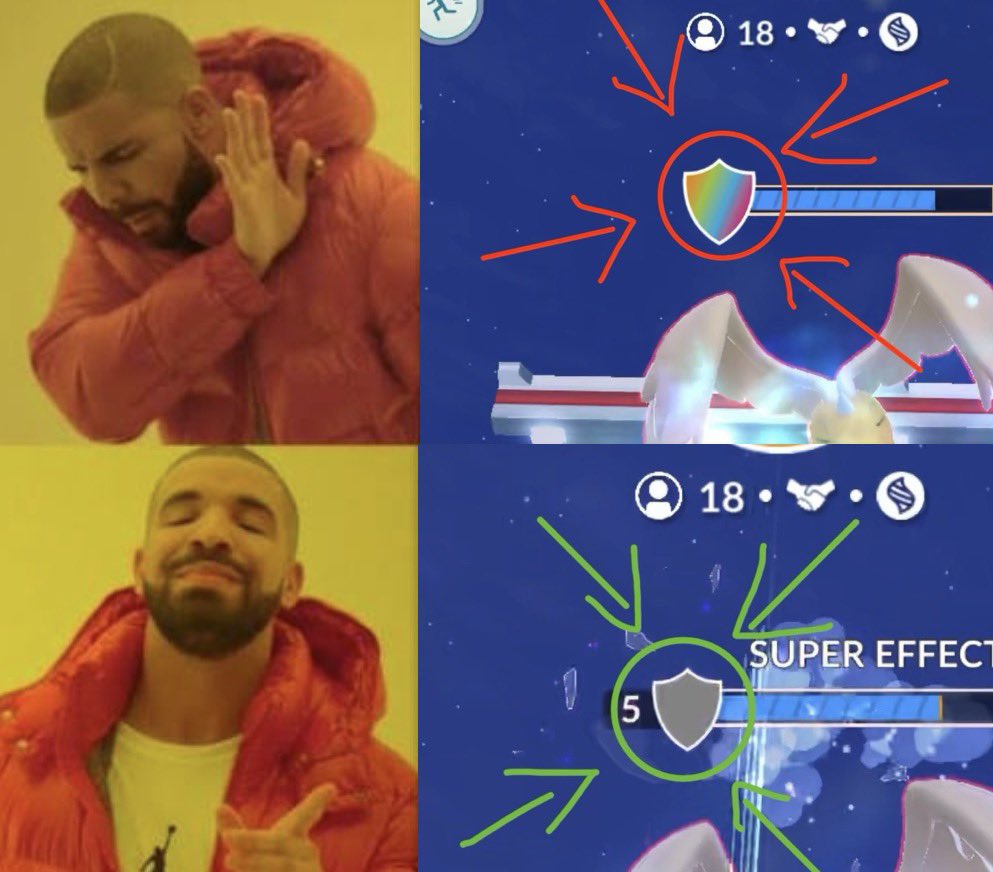 Arthur_2486's tweet photo. Global Go Fest is tomorrow! 

A few things:
- MEGA your Pokemon and shove it to the back of your team

- HEAL your team after every raid

- If the SHIELD is rainbow colour, YOU ARE THE PROBLEM

- Sunscreen, power banks, water, PoGo++ https://t.co/W8v2vKKiHx