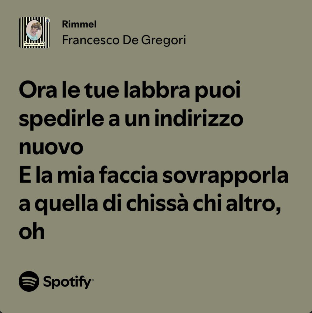 La_Ri71's tweet photo. Ci sono due donne dietro la nascita di una delle canzoni italiane più belle di sempre scritta da Francesco De Gregori.
Enrica Rignon (prima moglie di Fabrizio De André e amante dei tarocchi) e Patrizia (che lascerà Francesco per sposare, in seguito, Nini Salerno).❤️ https://t.co/m1K621Ooeb