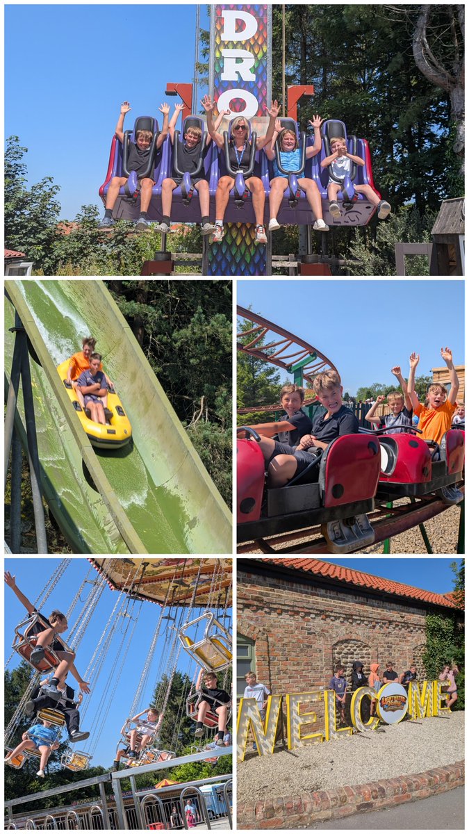 beechcliffe's tweet photo. What an AMAZING time Year 7 had yesterday on their end of year trip to @LightwaterV 

A day to remember for our students... and staff!!!
🌞🎢
#CarltonEdge #Reward #SchoolTrip #ThemePark #Summer https://t.co/FPvbokBScD