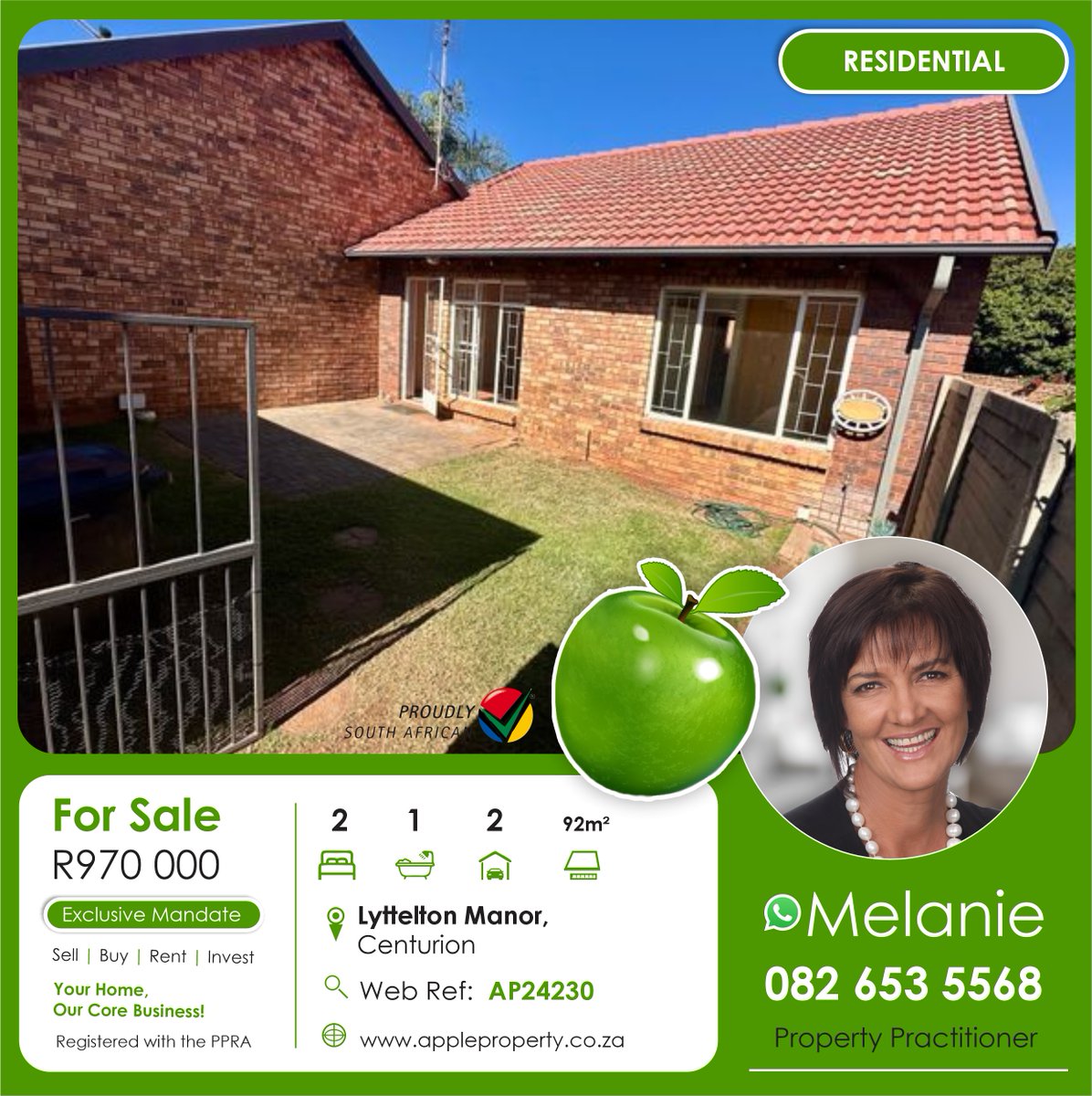 ApplePropertySA's tweet photo. 🔥 Just Launched! Fresh listings are now LIVE! Your dream home could already be waiting… 🏡
Don’t miss out — start browsing today at https://t.co/yt3u3dUwkJ
#ApplePropertyConnection #justlisted #buysellrentinvest #checkitout #nationwide https://t.co/OTrqc6xLxz