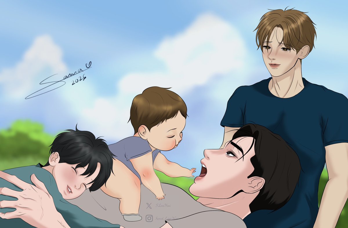SLoveyaoi's tweet photo. We’re a family 🤍
#Jinxmanhwa https://t.co/KgaNL4FSt0