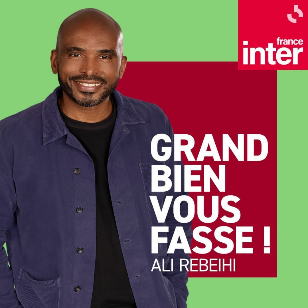 inter_presse's tweet photo. Vous êtes plus d’1,3M à l’écoute de Grand Bien Vous Fasse d’Ali Rebeihi, du lundi au vendredi à 10h. Leader en audience cumulée cette saison. Merci ! #AudiencesMédiamétrie https://t.co/UL6ybbHd7o