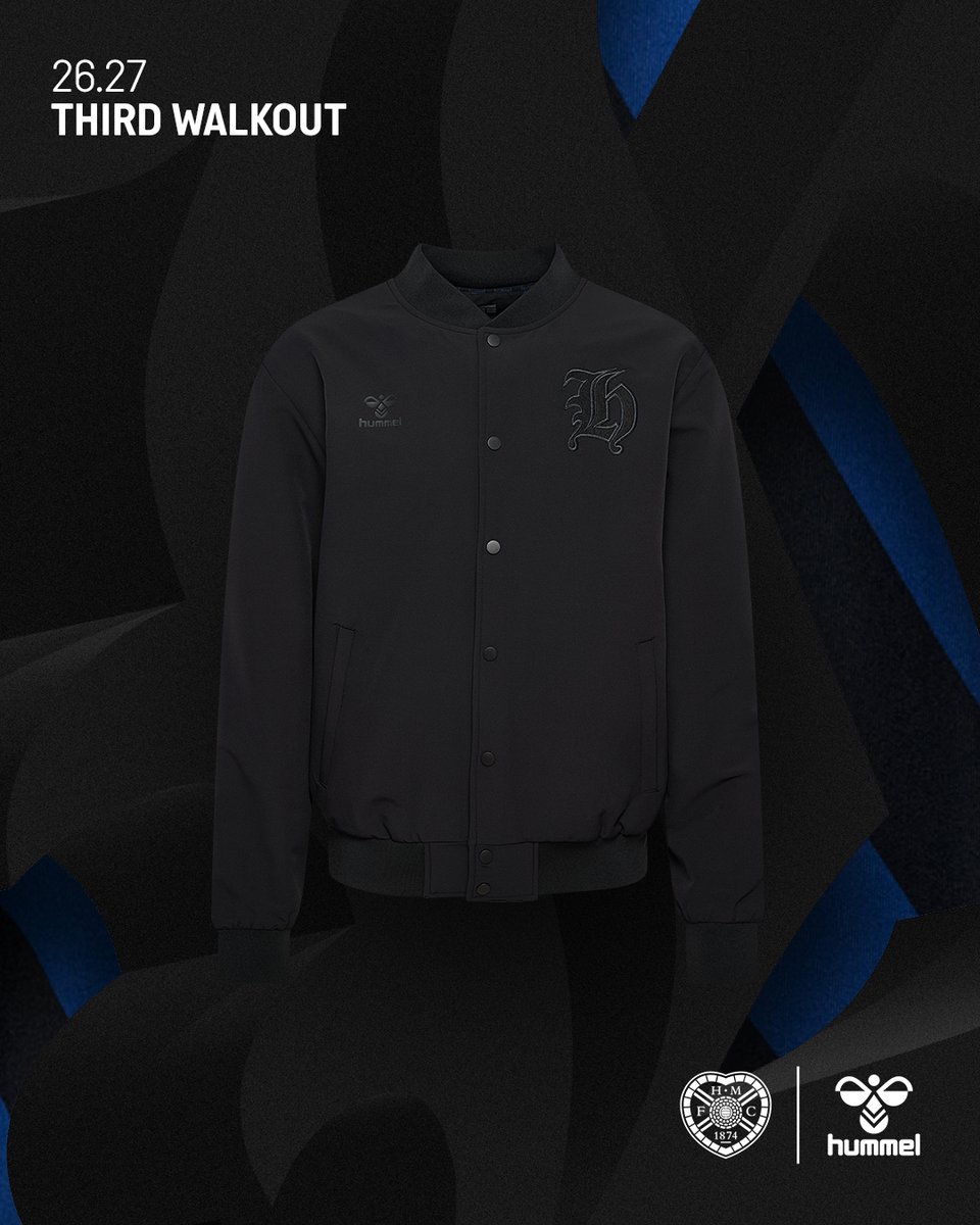 JamTarts's tweet photo. 𝗔𝘃𝗮𝗶𝗹𝗮𝗯𝗹𝗲 𝗻𝗼𝘄 ❤️‍🔥 26/27 Home and Third Walkout Jackets

The varsity-style jackets celebrate the olde English style Hearts crest, with a prominent ‘h’ from that popular badge on the chest.

A modern look, rooted in Hearts history | Shop instore and online.