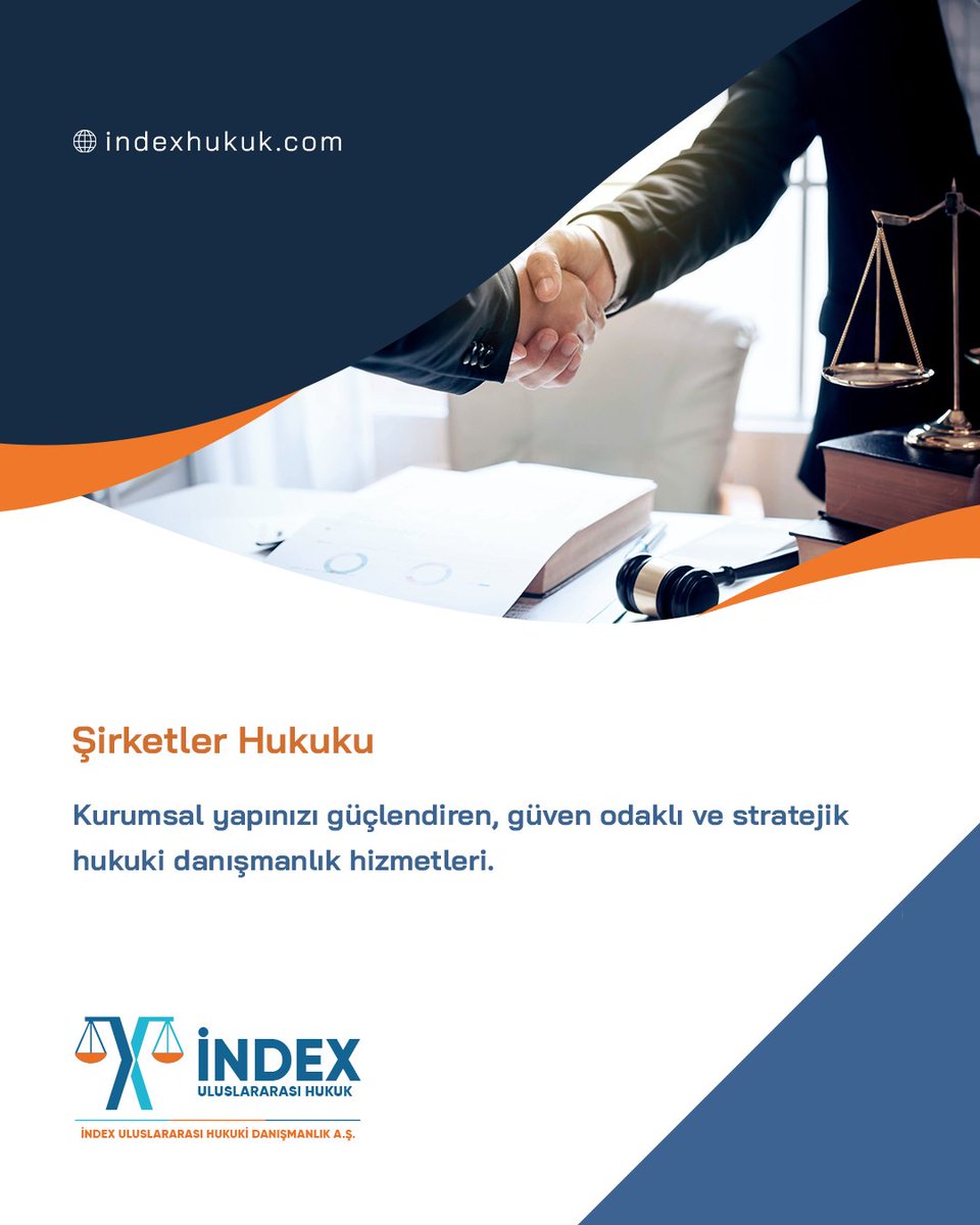 IndexHukuk's tweet photo. 🏢 Güçlü şirket yapıları, sağlam hukuki temeller üzerine inşa edilir. Şirket kuruluşundan sözleşmelere ve kurumsal süreçlere kadar profesyonel danışmanlık büyük önem taşır.

#IndexHukuk #ŞirketlerHukuku #KurumsalHukuk #TicaretHukuku #HukukiDanışmanlık https://t.co/ApKMoNXpbF