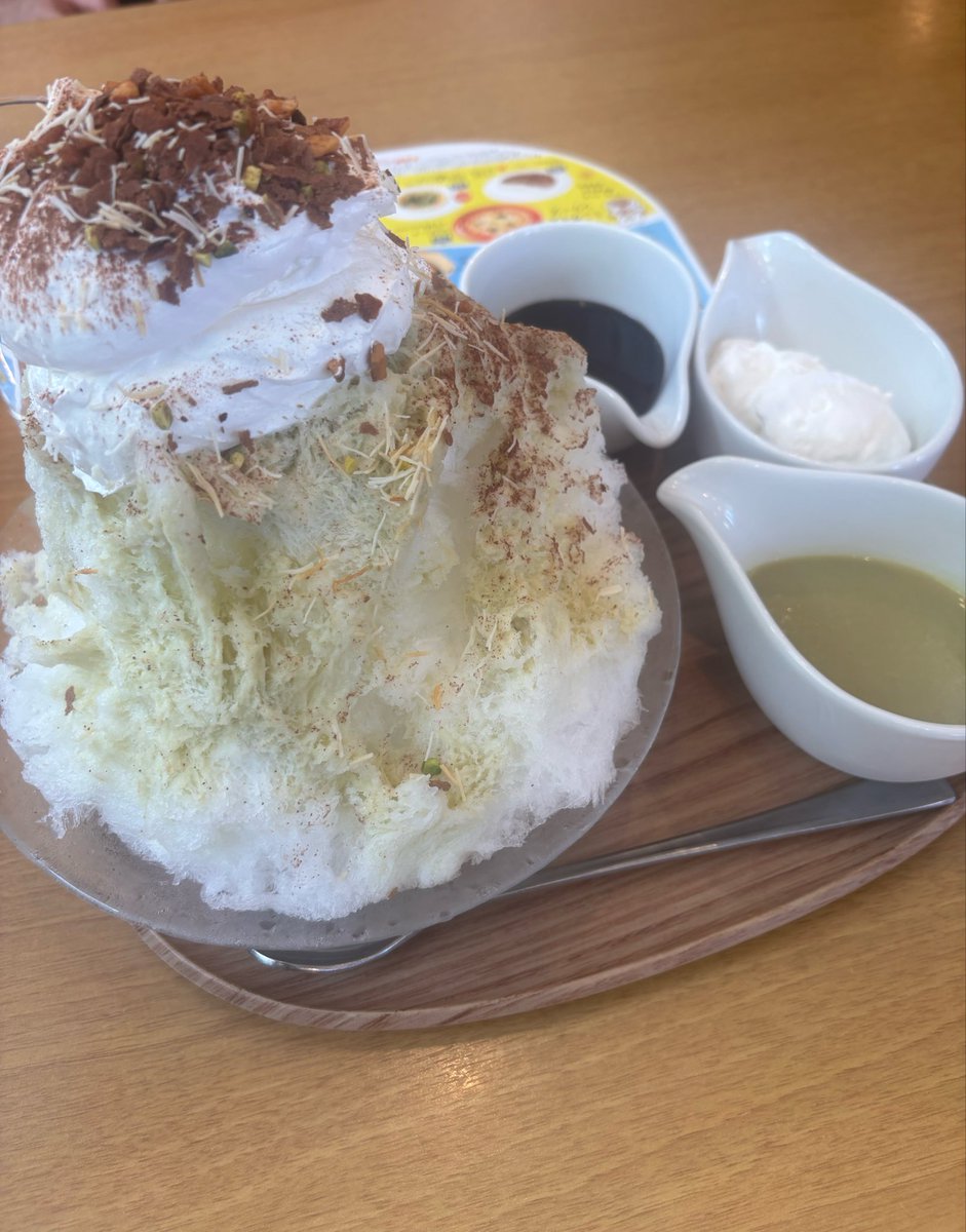 ike040415's tweet photo. NCお掃除しました
白スポはデフと強化マウント入れたみたいです。
かき氷美味しかった。 https://t.co/0t9nbBAoLV