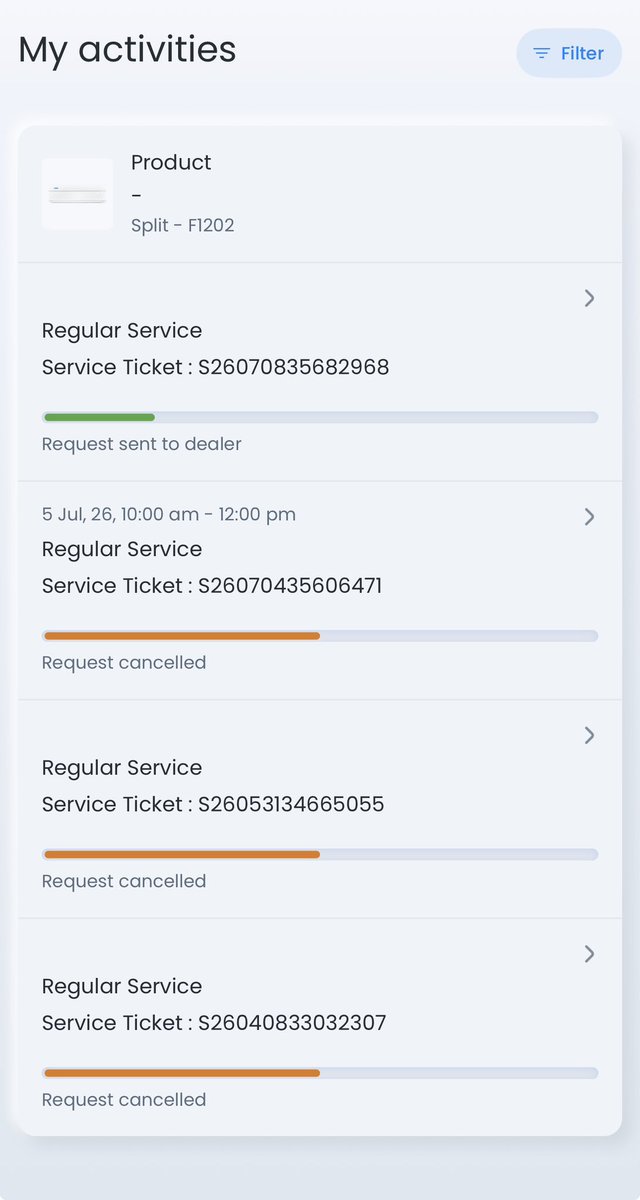 danishbaquri's tweet photo. Now my calls are not even being answered.

Very disappointed with the after-sales service. Please resolve this issue urgently.

@BlueStarLtd #BlueStar #CustomerService #ACService #ConsumerRights https://t.co/if4gzw4iuP