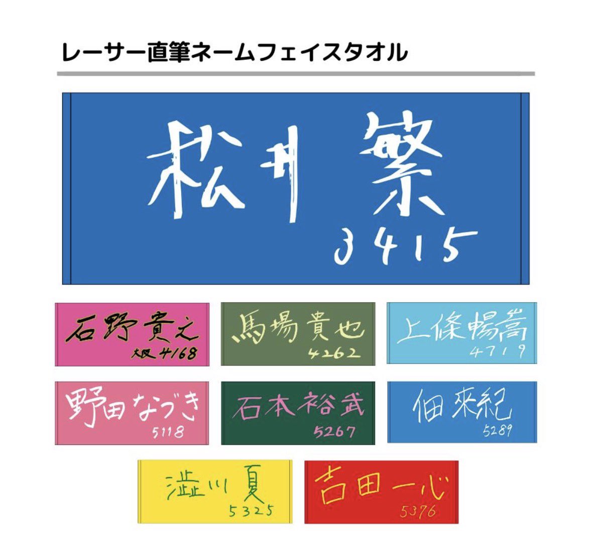 ボートレースグッズから LINE来てた👀✨ 今回はレーサー直筆タオルに