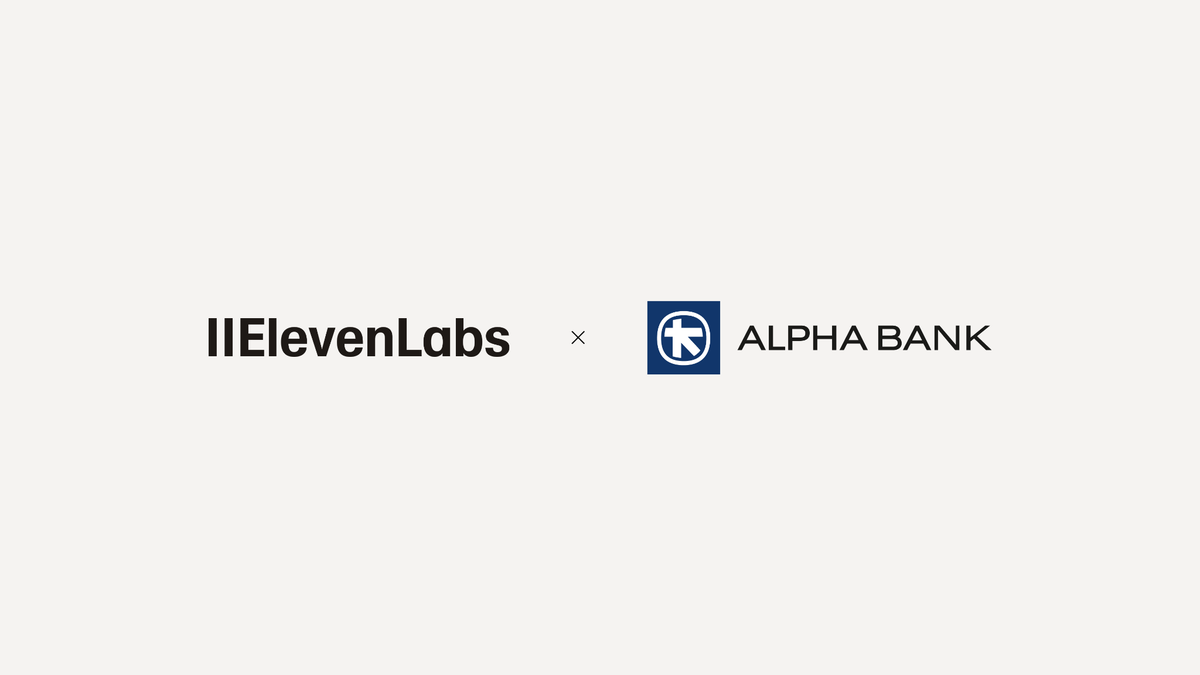 Alpha Bank Expands ElevenLabs Partnership for AI Voice Agent