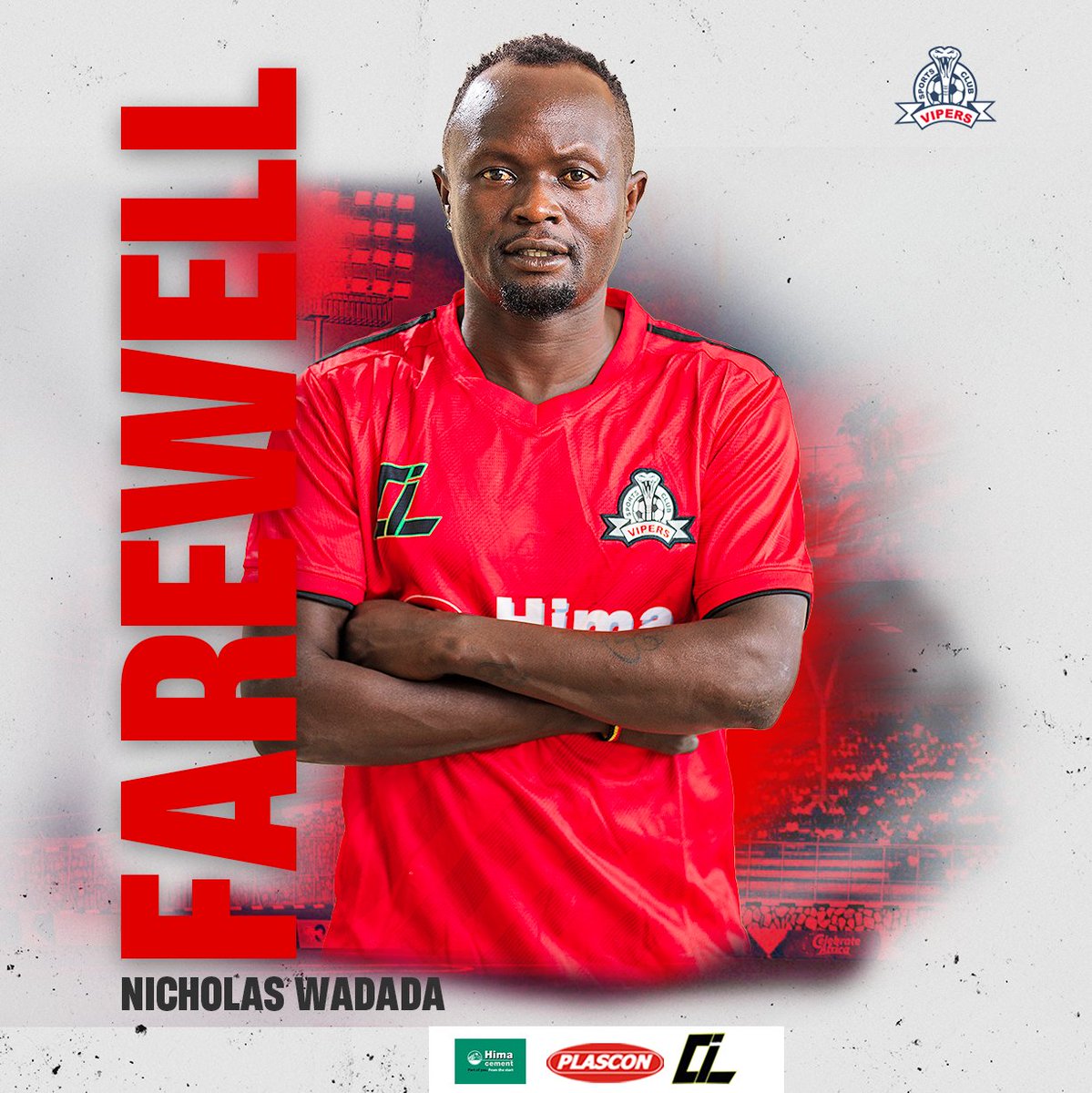 VipersSC's tweet photo. Thank you and farewell Nicholas Wadada, we wish you all the best on your future endeavors. 👊🏿

#VenomsUpdates || #OneTeamOneDream || https://t.co/JJfbEaZnO3