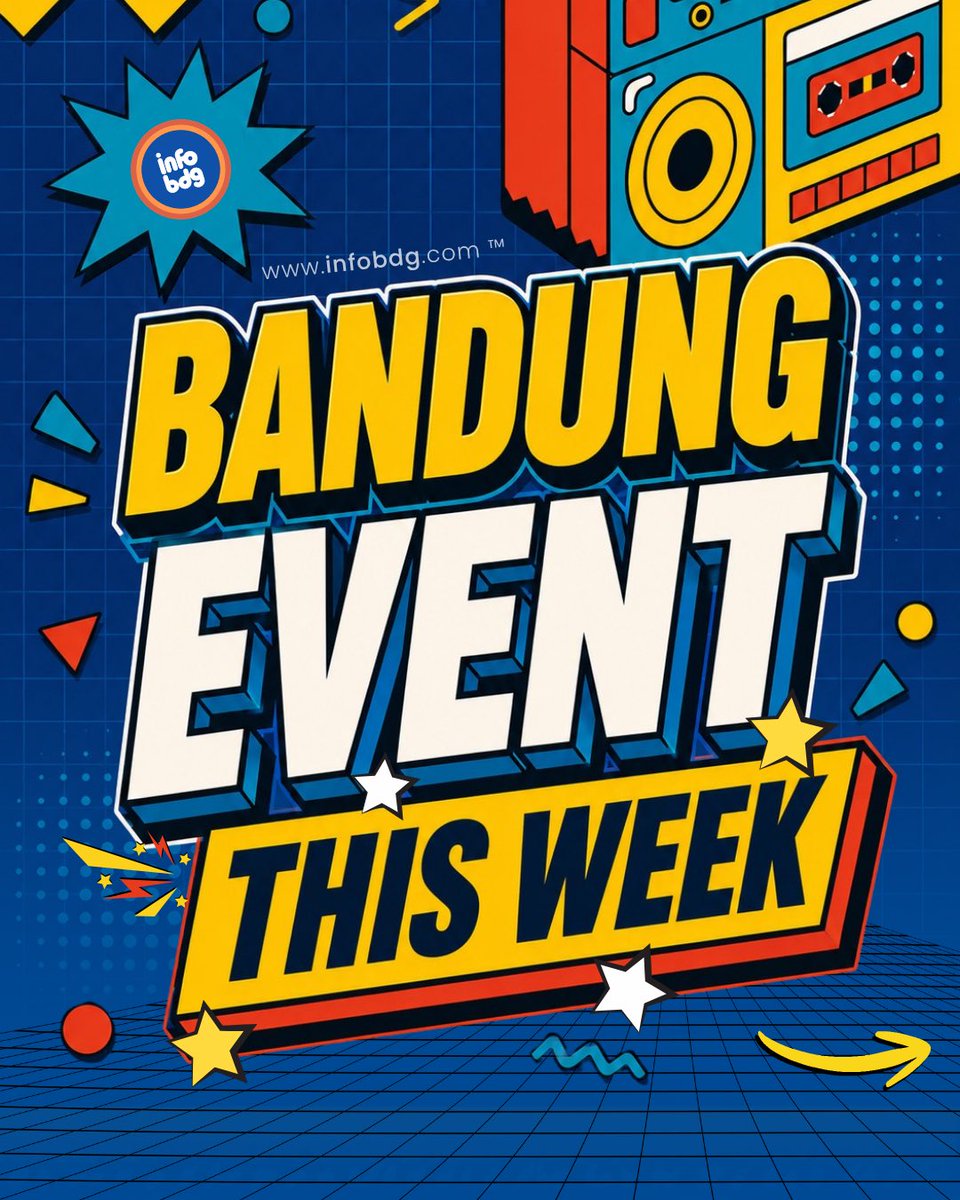 infobdg's tweet photo. Banyak event seru di Bandung yang bisa kamu datengin weekend ini, Taruwit.

Letsgoww!

[Thread]

#infobdg https://t.co/VDEcUR0aOZ