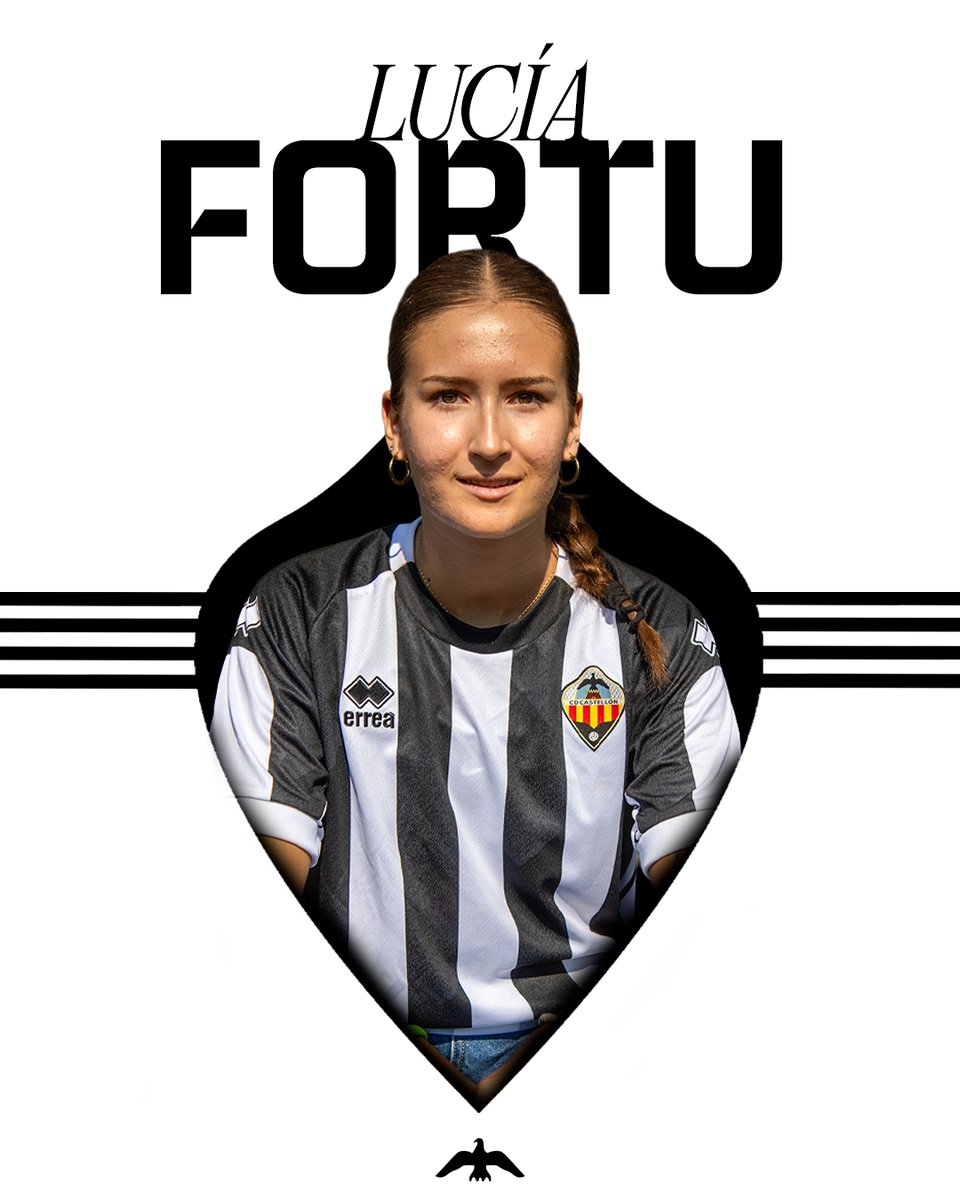 CDCastellonFem's tweet photo. 🆙 Lucía 'Fortu', al primer equipo del CD Castellón Femenino

🚀 La joven defensora asciende al Femenino 'A' tras su gran temporada en el filial

#PPO👂 https://t.co/UHzkzsjGlH