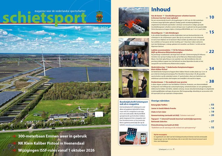KNSASchietsport's tweet photo. Schietsport 3/2026 is beschikbaar! Lees de nieuwste uitgave in de app of op de computer; https://t.co/tblmDaIH44 https://t.co/i0XJ0uoDvi