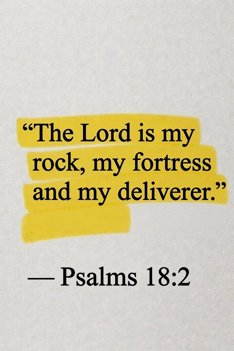 Richard_gh1's tweet photo. Psalm 18:2 https://t.co/196DsF7MOl