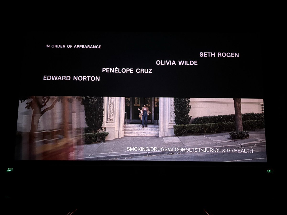 CineS26751's tweet photo. NW :  #TheInvite at Screen 6( Flat), AMB Cinemas

#SethRogen #OliviaWilde #PenélopeCruz #EdwardNorton https://t.co/Jz0F2DRdiE