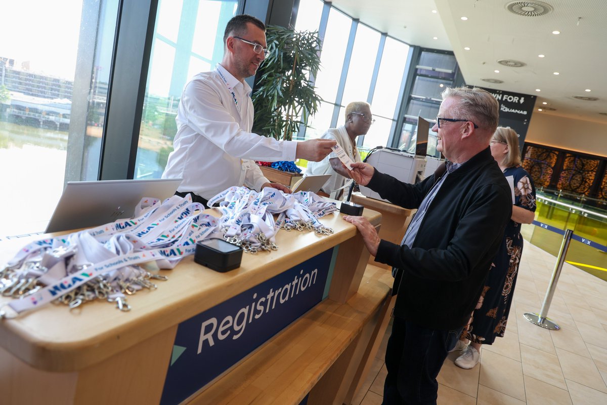 NGAMedia's tweet photo. 🎉 The big day is here – it’s NGA’s National Governance Conference!

We’re welcoming hundreds of governors, trustees, governance professionals, executives and education leaders to The Vox Conference Centre in Birmingham.

Follow us for updates throughout the day! 

#NGAconf https://t.co/Vu212zlllv