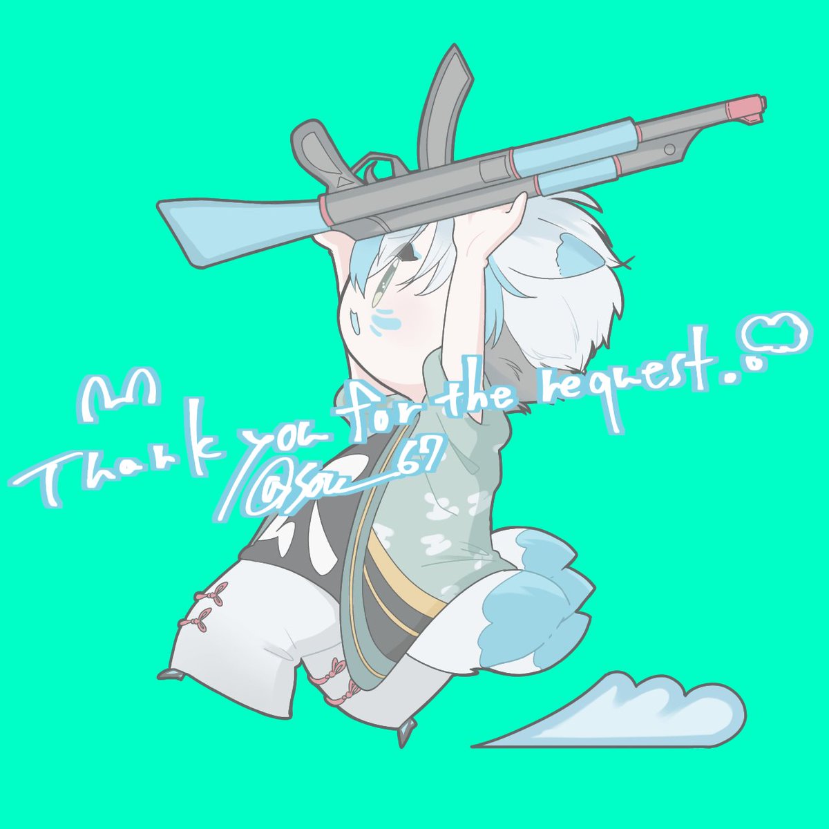 Sou__67's tweet photo. きつねさんがスト鯖に参加されるようで！！サムネイルイラスト描かせて頂きました🙂‍↕️✨
初めてらしいのでとても楽しみ👀 https://t.co/ymgDSq6eTQ