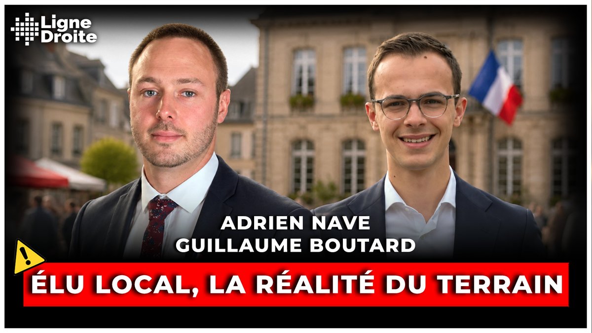 Ligne__Droite's tweet photo. 🤜 Gestion vertueuse et menaces de mort : la réalité des élus patriotes sur le terrain
🗣️ @adriennave, conseiller municipal d’opposition à Dunkerque et Guillaume Boutard conseiller municipal à Fleury-les-Aubrais
Entretien complet :
👉 https://t.co/mCvB0rAalb
🎙️ Avec @magdadHfl sur @radiocourtoisie