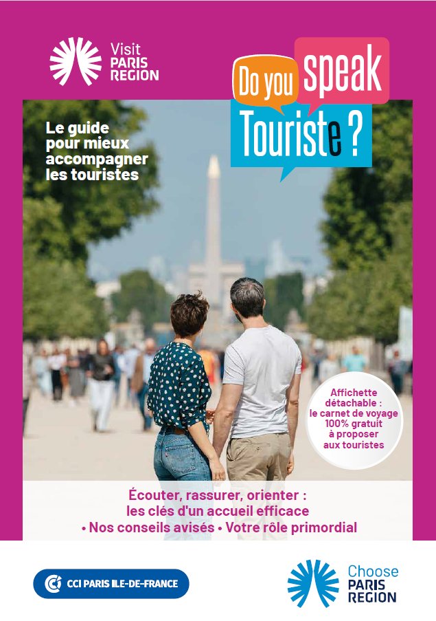 ccism77's tweet photo. 🌍 Professionnels du tourisme : découvrez les nouveaux outils de "Do You Speak Touriste ?" 2026 pour mieux accueillir vos visiteurs en Île-de-France. 👋

👉 https://t.co/8vEuVz2U4x

#Tourisme #AccueilTouristique #CCISeineEtMarne https://t.co/ycuio8znZv