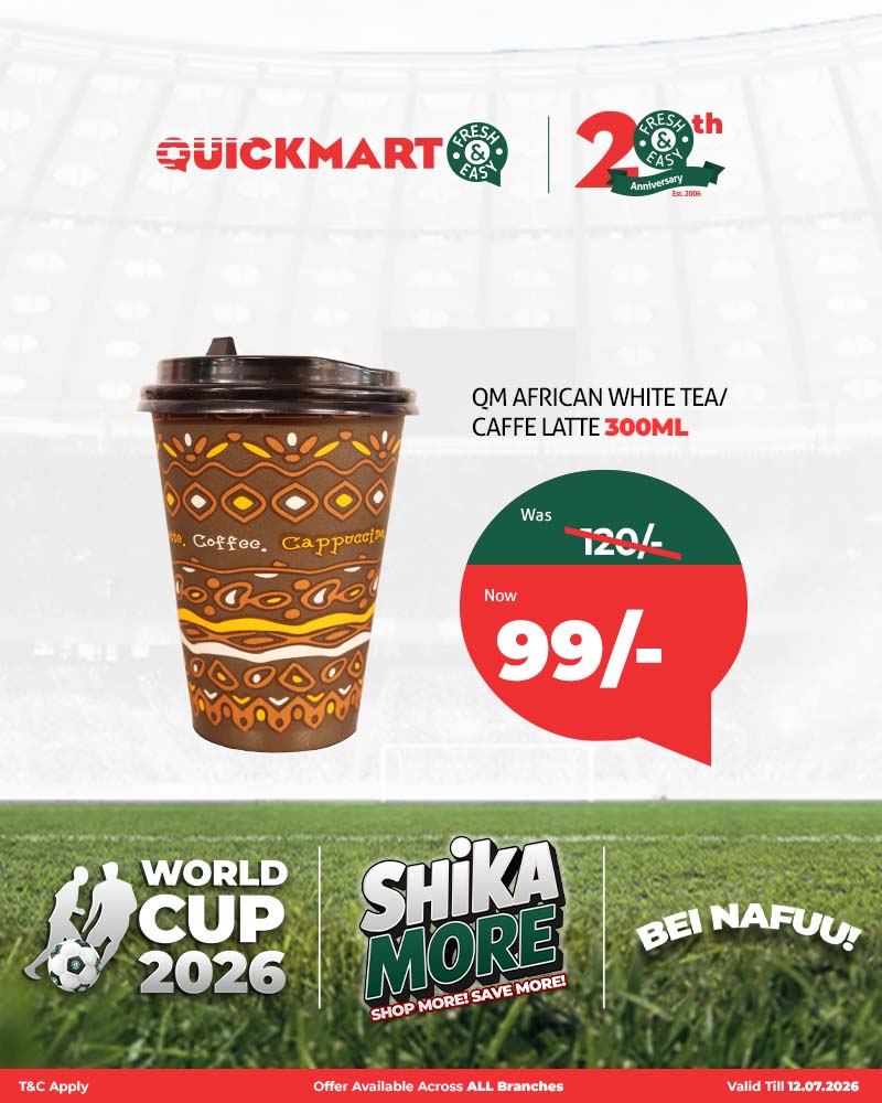 QuickmartKenya's tweet photo. Warm up your chilly morning with a visit to our deli section. Fresh products are on offer and fully stocked, ready for you to enjoy. Whether you're planning breakfast, lunch, or a quick snack, we've got something fresh waiting for you.

*Offer validity as indicated at the bottom right of the image.

Shop online from our website https://t.co/6KkQEljJvp

Download the app https://t.co/bf1Ad9HiLB

#QuickmartAt70
#Section58
#KenyattaAvenue
#WorldCup2026
#ShikaMore
#20YearsTogether
#BeiNafuu
#FreshAndEasy