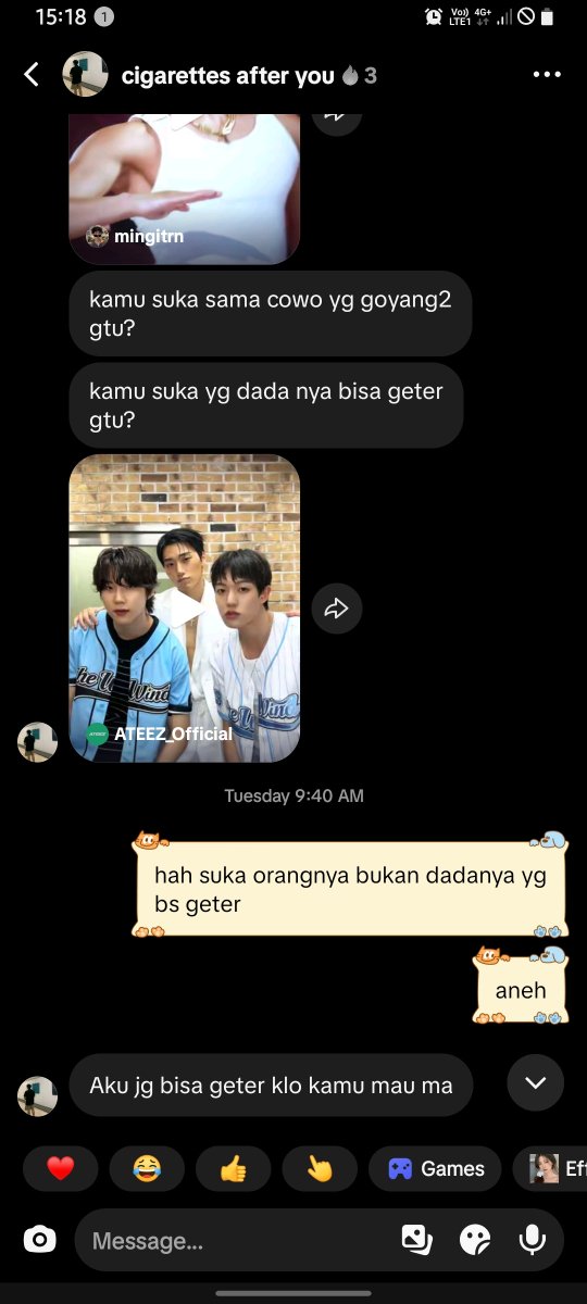hiesthers's tweet photo. aneh tbtb menawarkan bs dada geter https://t.co/f84HgL39wG