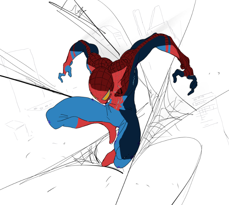 Digus_isekai's tweet photo. Spidey Sketch. https://t.co/NoACIfaalm