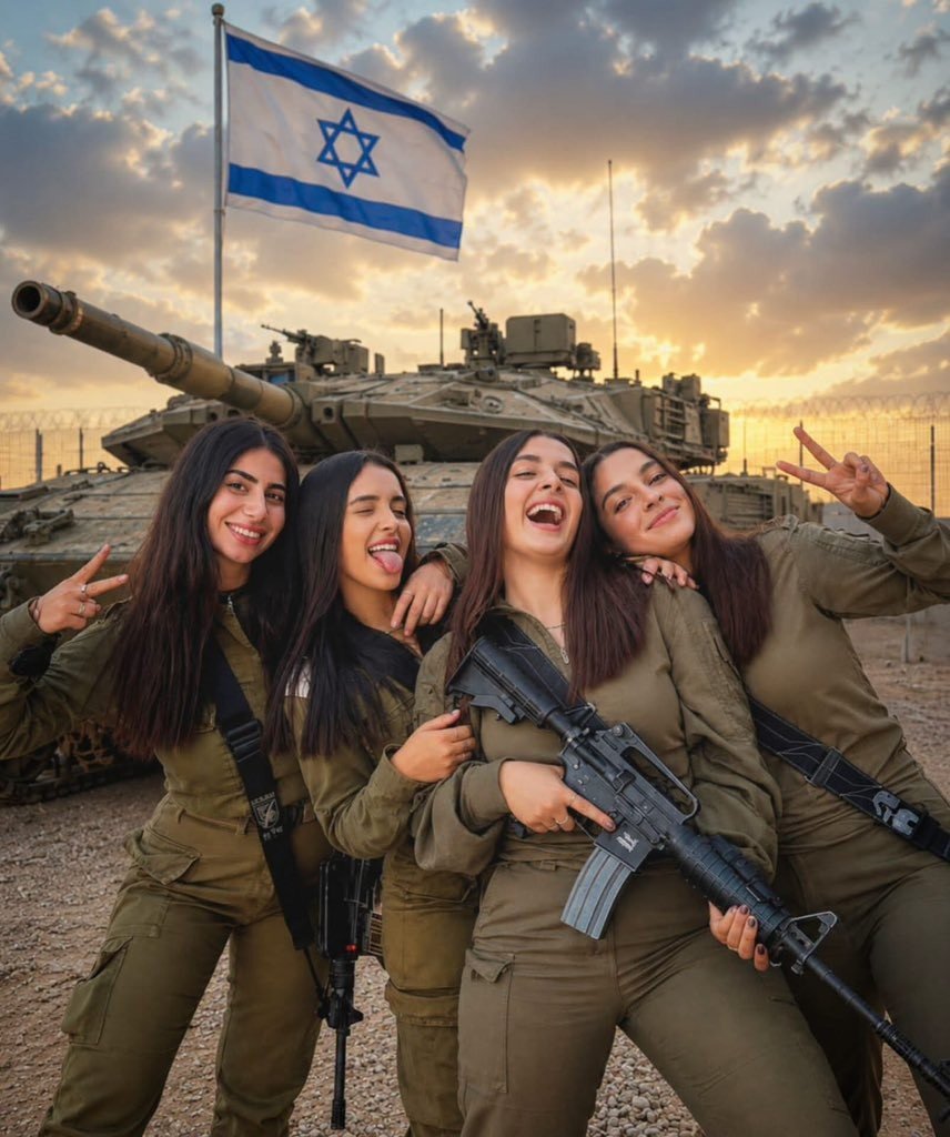 jackie_fosler's tweet photo. Would you Salute the confidence of IDF Women? 🇮🇱

A. Respect 
B. Not my word https://t.co/tizfMz8AOT