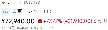 anilkumarsojat's tweet photo. 言った通りやろ、東京エレクトロン、完全大爆発や🔥 https://t.co/ZsDqh3OUs8