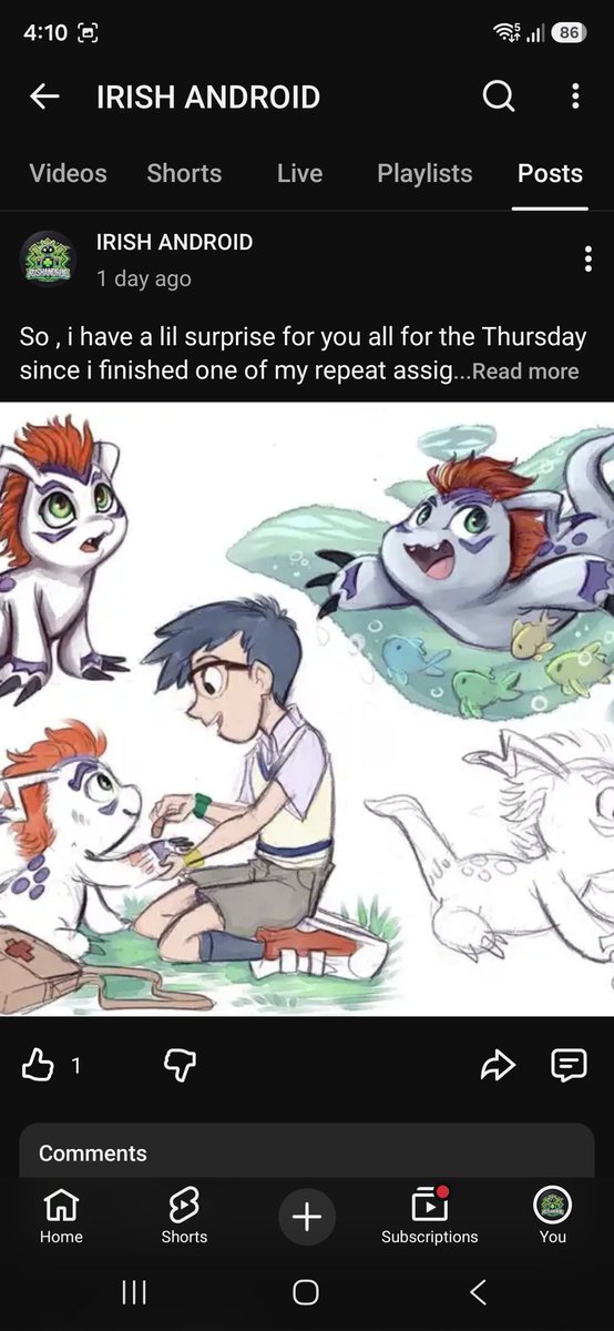 AndroidIrish's tweet photo. @Rem_princessex YouTube put a copyright claim on this "video " and removed it, even though it's an image post announcing an upcoming video https://t.co/h7Tbud81Ob