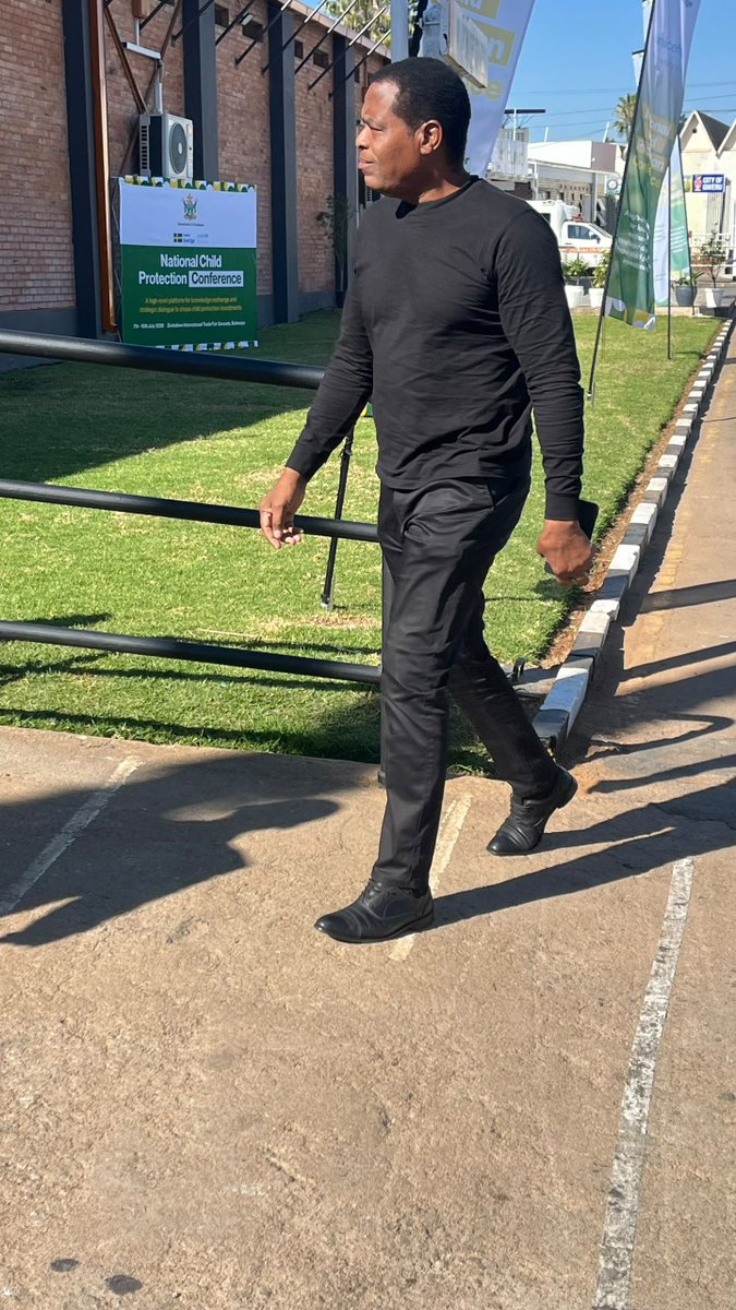 Varakashi4edByo's tweet photo. Bulawayo Provincial Chairman Cde J Sibanda has arrived at the National Child Protection Conference 2026, held under the theme, "Strengthening Zimbabwe's Child Protection System &amp; Sustainable Investment for the Implementation of National Action Plan for Children IV (2026–2030)," https://t.co/xgB2kjzybX