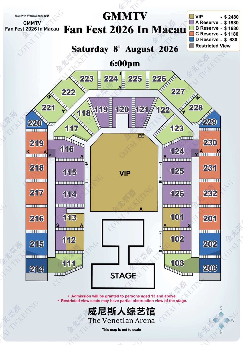 Cherry64985199's tweet photo. sell
GMMTV FAN FEST2026 IN MACAU
Tickets for the third tier of the concert are available for sale at original price!
Due to work commitments, I cannot take leave and must sell. 
If anyone is interested
please dm
It can be shipped worldwid
#GMM #GMMTV #SELL https://t.co/dNkoKiZ5cS