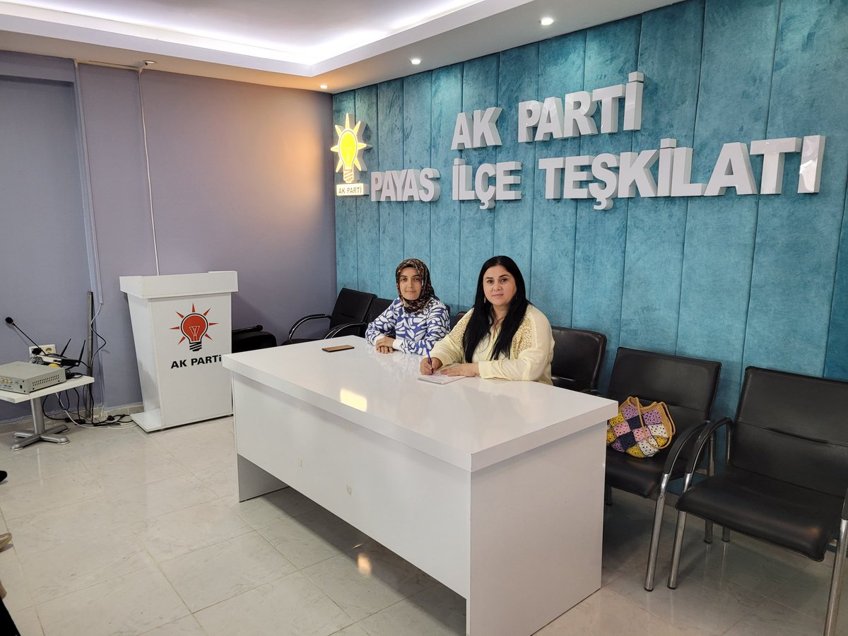ak_payas's tweet photo. Ak Parti Payas Kadın Kolları Başkanımız Sn. Şenay Çırak Başkanlığında haftalık olağan yönetim kurulu toplantımızı gerçekleştirdik. https://t.co/jNejUjz0KK