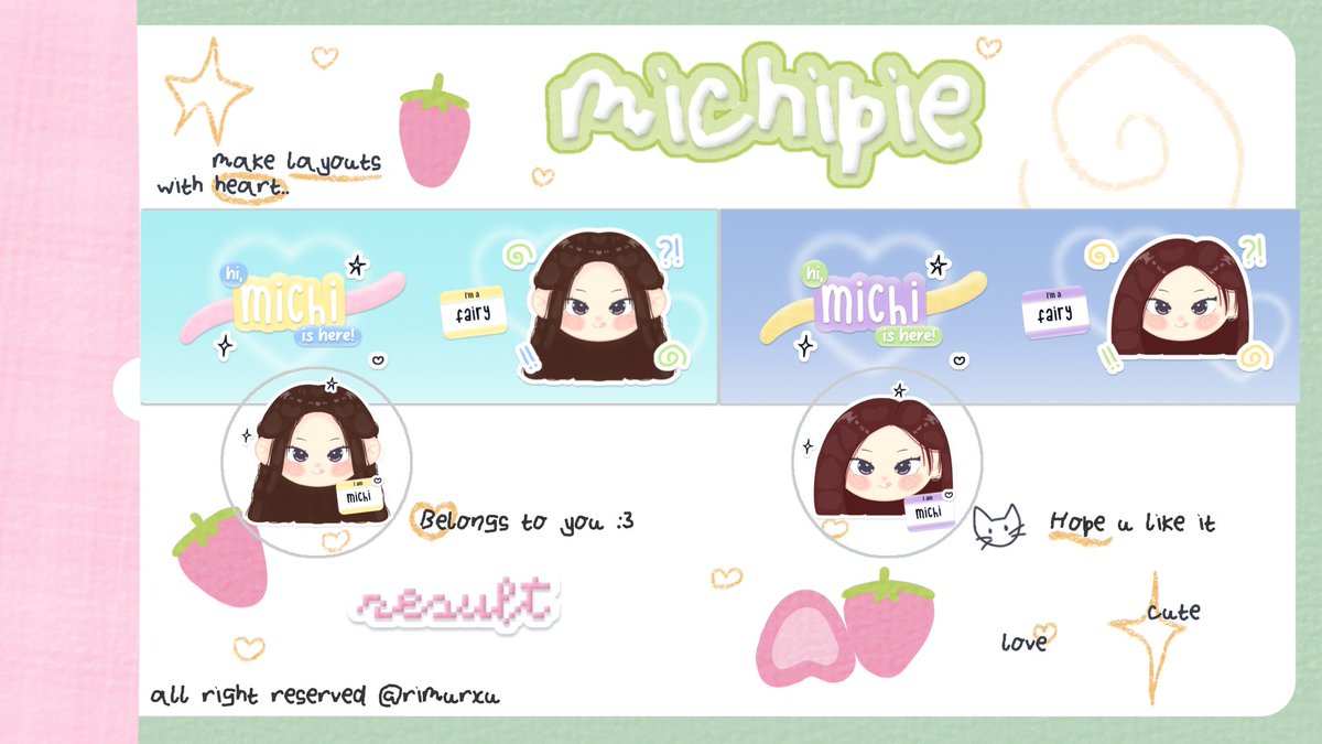 hagnni's tweet photo. ꒰ᐢ. .ᐢ꒱ help rt? thankies! 𓈒 🐈

⭐️ . .準備はできたか? hello, earthlings! ♡ michi’s land is finally coming with layout chibi H2H ꒰ ready stock ꒱ 🎀🧁 checkie alt for more info ⊂⊃ 𓈒 🥣🍀 𖠗 don’t forget mt after DM! ꔛ ⊹ ☀️🌸 ありがとう :3 🍮

⠀ ⠀ ꕤ 🛼 — #zonauang https://t.co/8ON0xaY46U