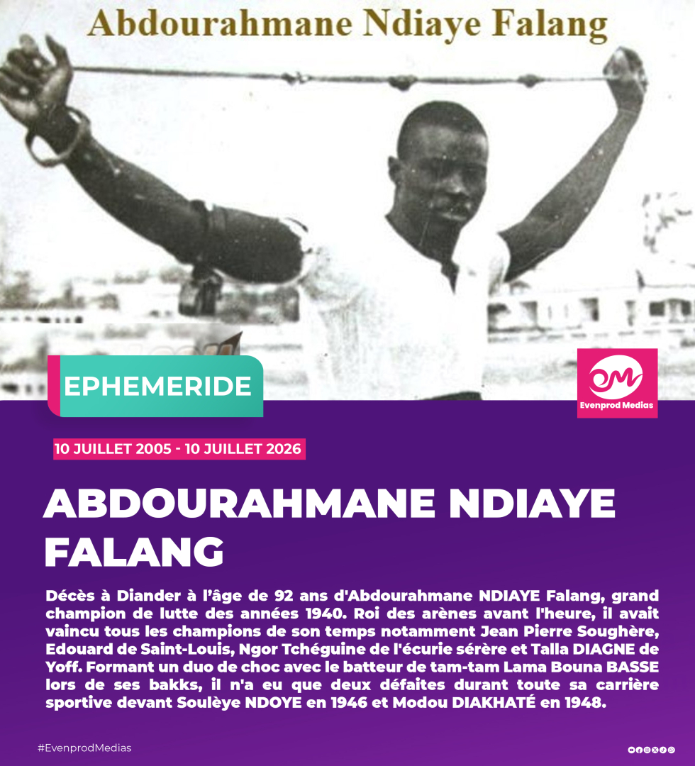 EvenProdMedia's tweet photo. 📸 Vos éphémérides du jour
🧐 Une dose de culture générale quotidienne à ne pas manquer !
Enregistrez ce post pour enrichir vos connaissances ! 💾
#Senegal #Evenprod #Ephemeride #Histoire https://t.co/niPpamONsU