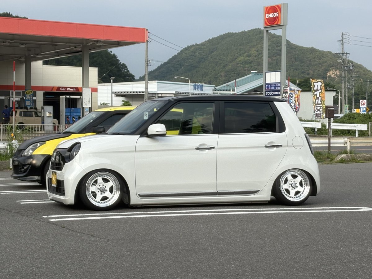 ippmotors's tweet photo. 納車時の車高に戻しました。 https://t.co/NmpXtZokon