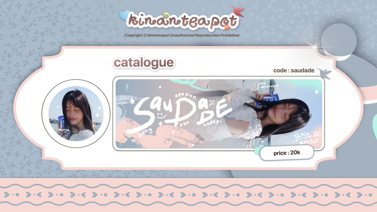 kinanteapot's tweet photo. ︶ ୨୧⋆˚ a repost would be appreciated 🫖 

hemloo! aku minta ospek kalian semua buat 14 anak layout baru ini 🥄🍨 apabila ada kesamaan dengan BA lain kindly reach me out on dm yah ^^🕯️

check on ALT for more
#bealanja #zonauang https://t.co/ktf6BWub3K