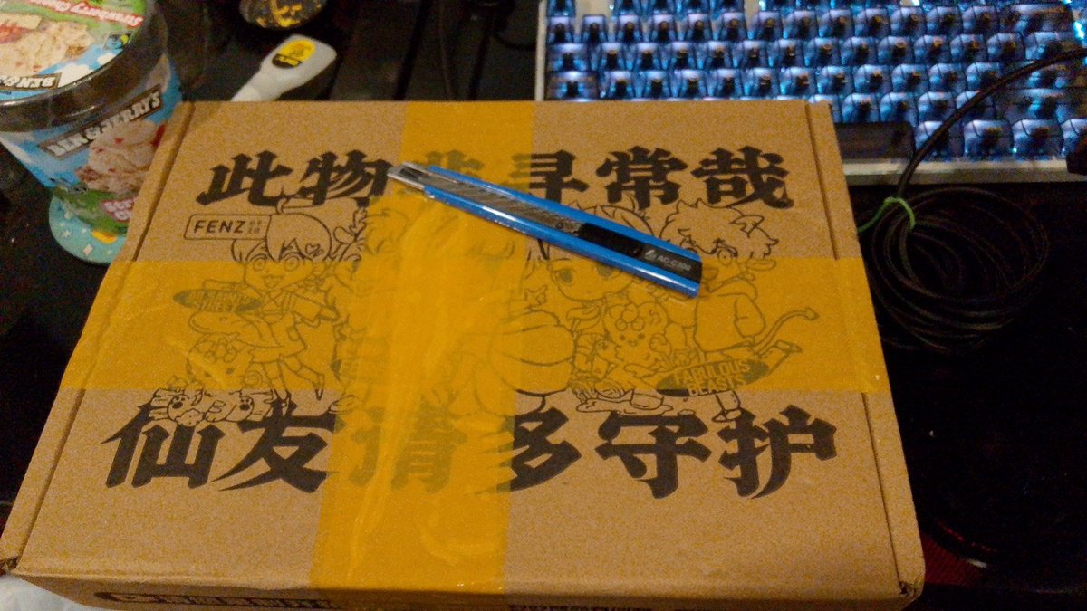 VinceeTheFurr's tweet photo. Stuff arrived today :D

#FENZ #YouShouYan #FabulousBeasts https://t.co/vWQiyPxCv7