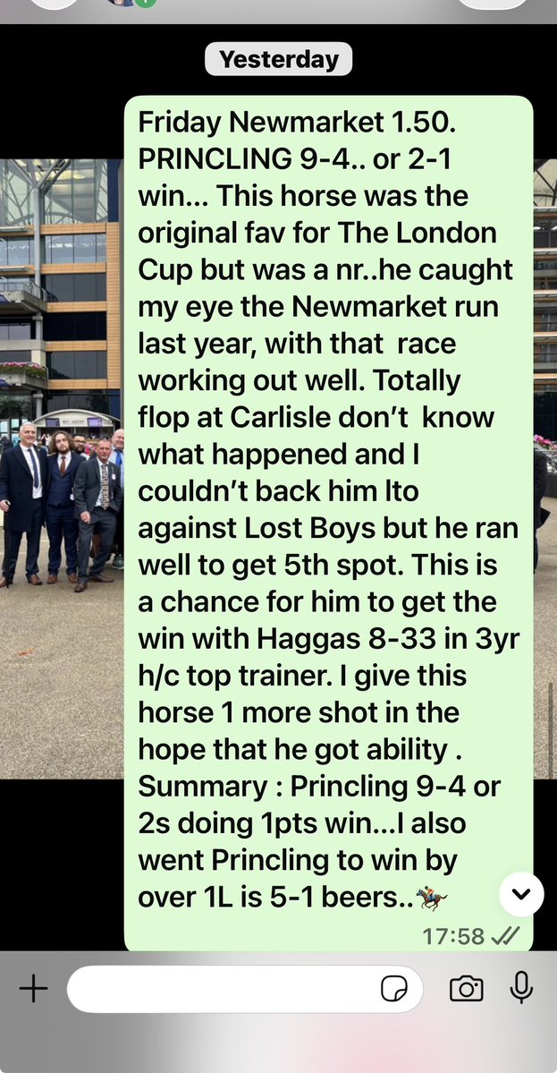 The Inner Circle Racing Tips tweet media
